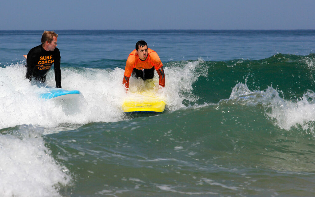 One to one surf lessons